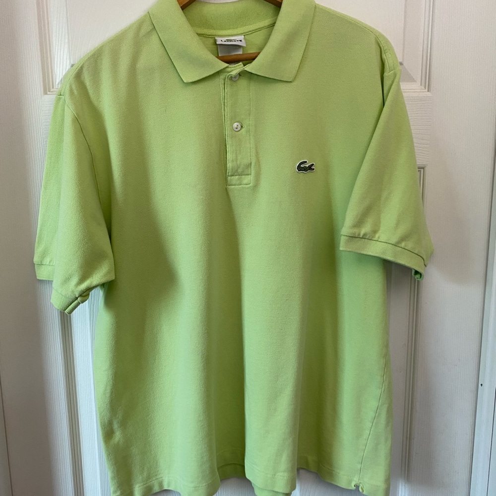 🐊 Lacoste Men's Light Green Polo Shirt